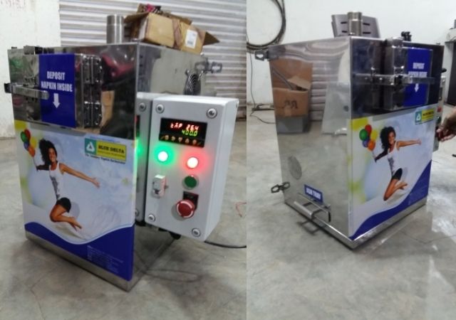 Sanitary Napkin Destroyer